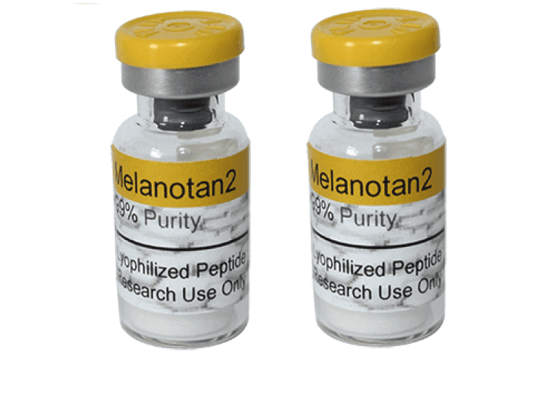 2 vials of melanotan 2 tanning injection