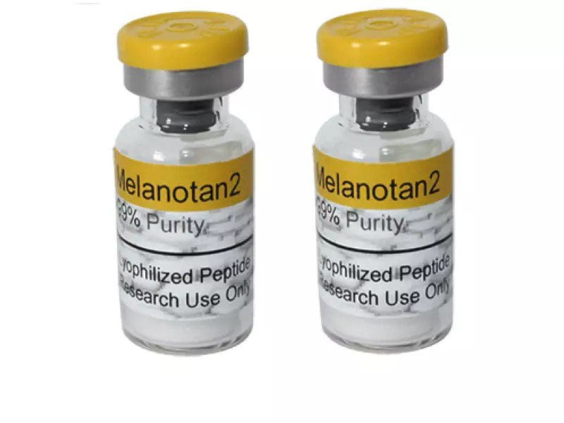 Melanotan 2 peptide vial – injectable tanning formula for deep tan