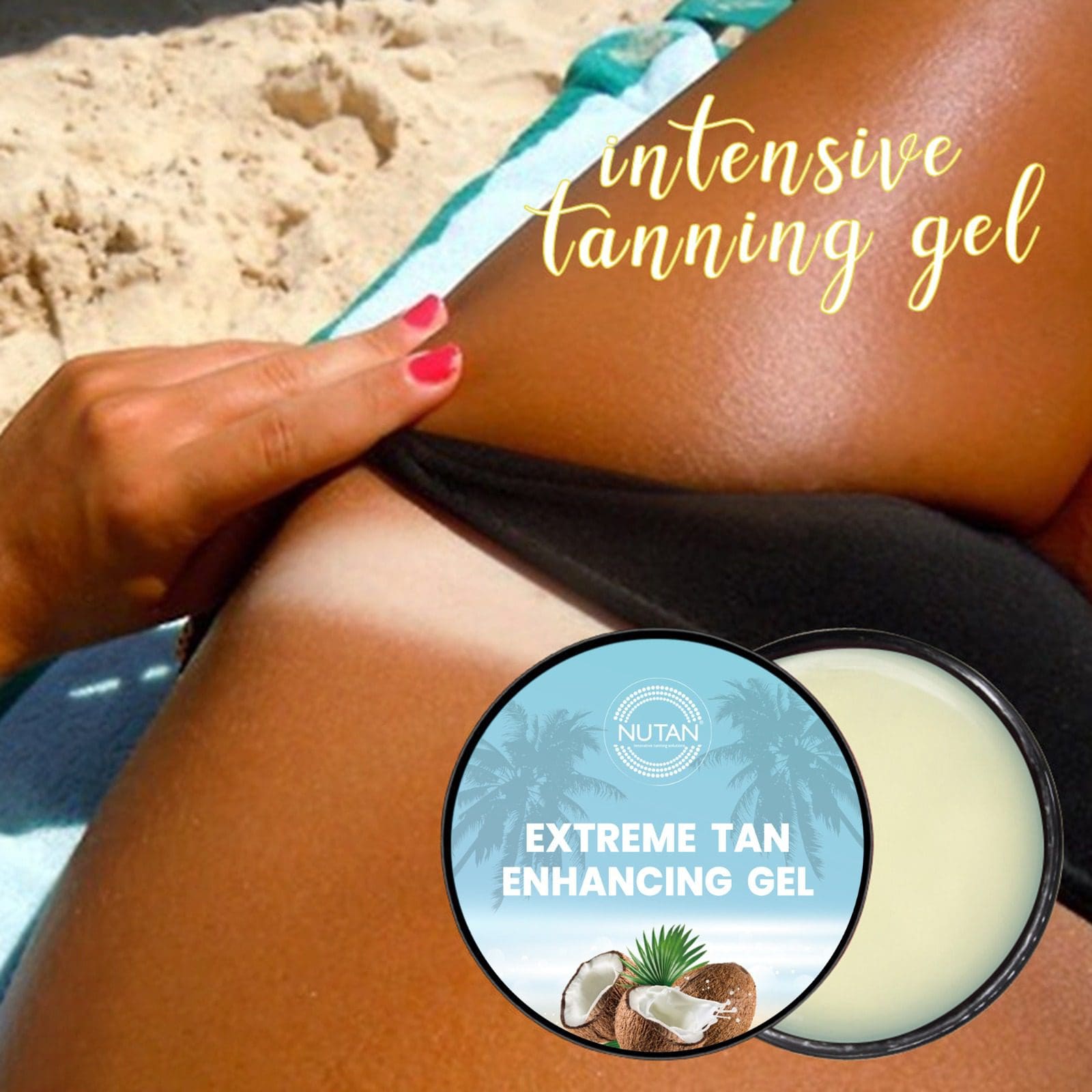 NuTan Coconut Extreme Tan Cream Gel - Image 3