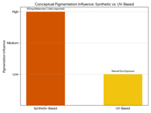 100mg Melanotan 2 Vials - graph