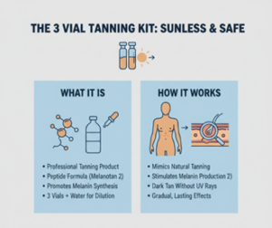 3 Vial Tanning Kit
